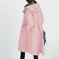 Labavi udobni kaput s kapuljačom gornja odjeća ženska elegantna vjetrovka divlji zimski Ženski kaput