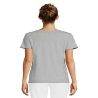 RealSize ženske ukrašene majice s kratkim rukavima, veličine xs-3xl