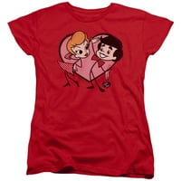 Ljubav iz crtića-Ženska košulja kratkih rukava-Plus size