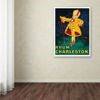 Zaštitni znak likovna umjetnost 'Rhum Charleston' platno umjetnost by Vintage Apple Collection