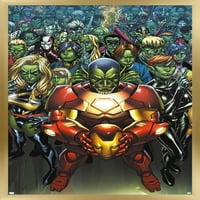 Comics of the comics-tajna invazija - Osvetnici: inicijativa Zidni plakat, 22.37534 uokviren