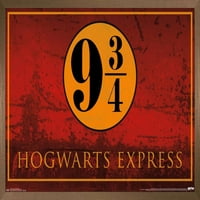 Čarobni svijet: Hari Potter - zidni poster Hogvarts Ekspres, 14.725 22.375