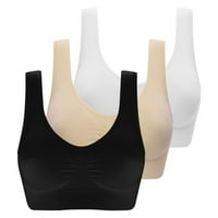 Ženski sportski grudnjak Workion Crop Top Tank Tops Comfy Yoga Activewear bežično podstavljeno fitnes grudnjake