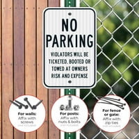 Prekršitelji parkiranja neće biti kažnjeni zbog natovarenog ili vučenog znaka, reflektirajućeg aluminija