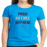 Cafepress - Ponosni dečko zrakoplovstva - Ženska tamna majica