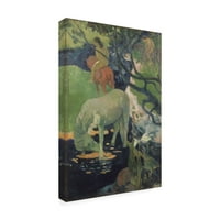 Zaštitni znak likovna umjetnost 'bijeli konji' platno umjetnost od strane Gauguina