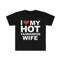 Volim svoju vrelu tajvansku ženu brak muž Tajvanska Majica; $ 3;