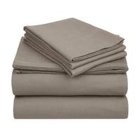 Komplet posteljine od teškog flanela i pamuka vrhunske kvalitete, izbor, siva
