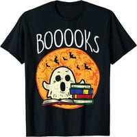 Knjige Ghost Boooks Halloween Reading knjižničarski nastavnici Knjiga majica