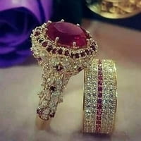 Rong Jun Modni prstenovi prsten za djevojku prsten za dame poklon nakit prsten za djevojku zaručnički prsten poklon