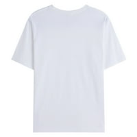 - Majice Muška ljetna ležerna majica s printom papirnatog aviona bluza majica kratkih rukava s okruglim vratom
