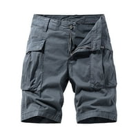 Rasprodaja muške ljetne kratke hlače capri Casual hlače široke ravne Pamučne prozračne sportske kratke hlače muške