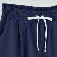 Xinqinghao kratke hlače za žene trendovske ljetne slatke cvjetne hlače za cvjetni tisak plus kratke hlače na plaži