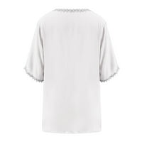 Fatuov kardigan džemperi za žene - jesenski premaz Čvrsta boja nadmašuje dugi rukav na Prime Today Deals White
