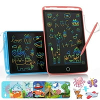 Tableta za pisanje za djecu, šarena tableta za crtanje na ekranu s olovkom i magnetima, izbrisiva ploča za crtanje,