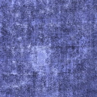 Ahgly Company Unutarnji kvadratni orijentalno plavo prostirke, 5 'Trg
