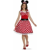 Red Minnie Mouse Tween Halloween kostim