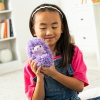 Curlimals Higged jež - interaktivni, animirani, razgovor, kikotajući igrački kućni ljubimac, preko zvukova, 5