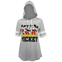 Ženska majica s kapuljačom s kapuljačom s Mikkijem Mouseom od 49131-do - Plus-Size