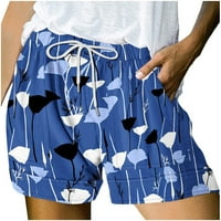Ljetna ušteda kratkih hlača Hot6sl kratke hlače za žene, ženske ljetne trčanje obložene atletikom s džepovima