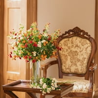 Farfi Realistični umjetni cvijet izvrsni fau svileni cvijet moderni stil ukrasna simulacija ruža za dom