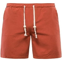 ; Muške ljetne casual kratke hlače hlače Na vezanje sportske trenirke za teretanu zelena;