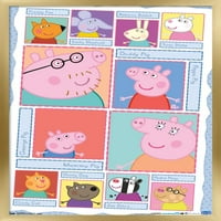 Peppa Pig - zidni plakat u mreži, 14.725 22.375