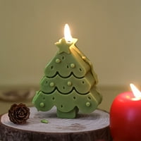 Kocka mirisna svijeća božićne svijeće kućna zabava × za rođendanski poklon aromaterapija vosak