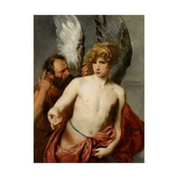 Zaštitni znak likovna umjetnost 'Daedalus i Icarus' platno umjetnost Anthonyja Van Dyck