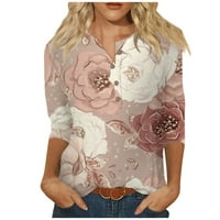 Majice dugih rukava za žene, majice sa slatkim printom, bluze, casual Plus size osnovni vrhovi, puloveri, prevelike