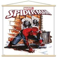 Comics oomph-Morbius - prijateljsko susjedstvo, Spider - Man drveni magnetski uokvireni zidni poster, 22.375