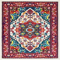 Perzijski tepih s cvjetnim uzorkom za prostore