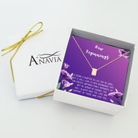 Poklon kartica Anavia Novi počeci za nju, novi poklon za posao, nova poklon kartica, razveselite poklon ogrlicu,