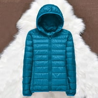 Ženski kaput Topla vodootporna lagana jakna s kapuljačom otporna na vjetar zima s Recikliranom izolacijom zima