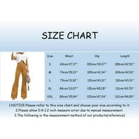 2. ženske hlače Na vezanje, radne casual ženske samtne hlače s prevelikom veličinom, elastične elastične hlače