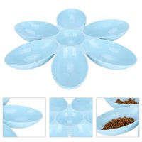 Zdjela za mačju hranu i vodu, rešetke za mačju hranu, funkcionalne za mačju hranu i vodu plave boje