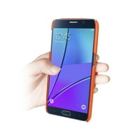 Samsung Galaxy Napomena originalna kožna kožna futrola u mandarini za upotrebu sa Samsung Galaxy Note 2-Pack