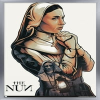 Zidni plakat časna sestra koja moli, 22.375 34