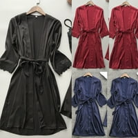 Ženski seksi dugi svileni kimono, ogrtač, ogrtač za kupanje, košulja, donje rublje, spavaćica, Vruća prodaja
