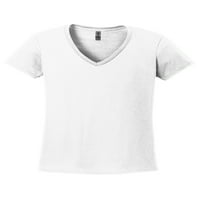 Uobičajeno je dosadno - Ženska majica s izrezom u obliku slova U i kratkim rukavima, do ženske veličine 3 u-američki