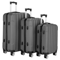 Prtljaga set laganog kofera s tvrdim kolicima s TSA zaključavajućim kotačima za zaključavanje 20in24in28in
