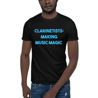 Plavi klarinetisti: Izrada glazbene majice s kratkim rukavima s nedefiniranim darovima