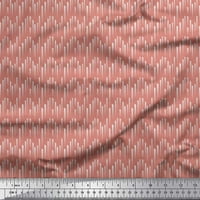 Soimoi modalna satenska tkanina dijagonalna linija male tkanine otiske po dvorištu široka