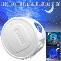 Projektor Star Star Projector Projector s LED Maglica Cloud Night Light Projector s daljinskim upravljačem za