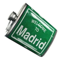 Tikvica zeleni prometni znak Dobrodošli u Madrid