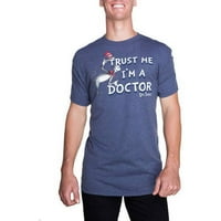 Muški kratki rukav dr. Seuss vjerujte mi da sam grafička majica s liječnikom humora