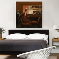 La Loge Canvas Art Print by Jean Beraud - Veličina: 36 36