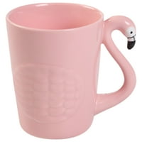 Flamingo keramička šalica za kavu keramička šalica kava šalica s ručicom keramička vodna šalica