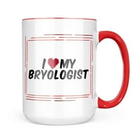 Neonblond I srce volim moj poklon za šalicu braologa za ljubitelje čaja za kavu