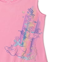 Ekskluzivna igrana haljina princeze Disnee male sirene Ariel za djevojčice, 2 pakiranja, veličine 4-16